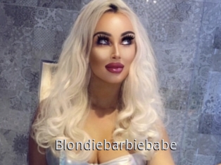 Blondiebarbiebabe
