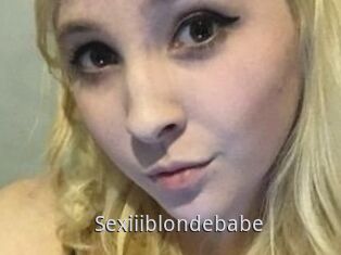 Sexiiiblondebabe