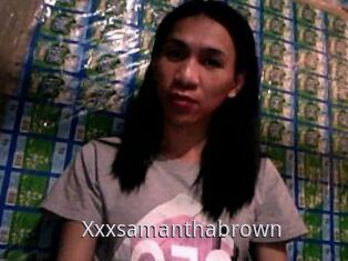 Xxxsamanthabrown